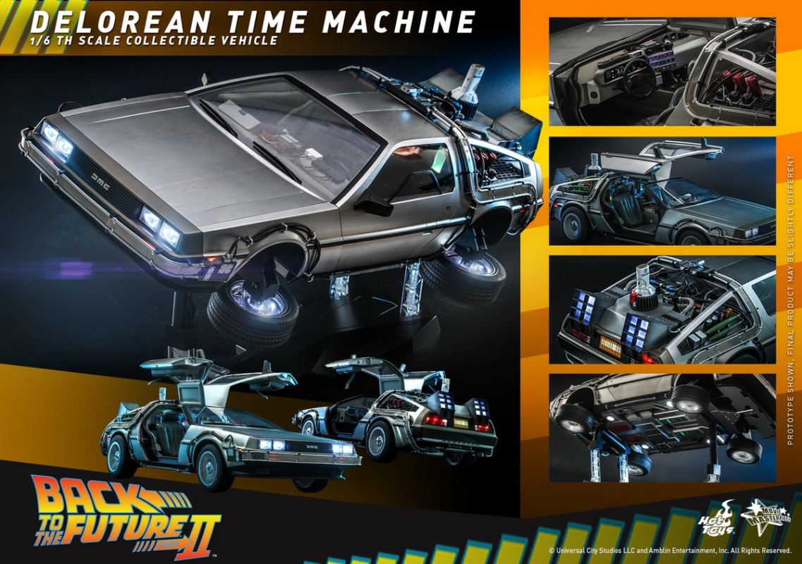 Back to the Future 2 Time Speed/DeLorean Time Machine