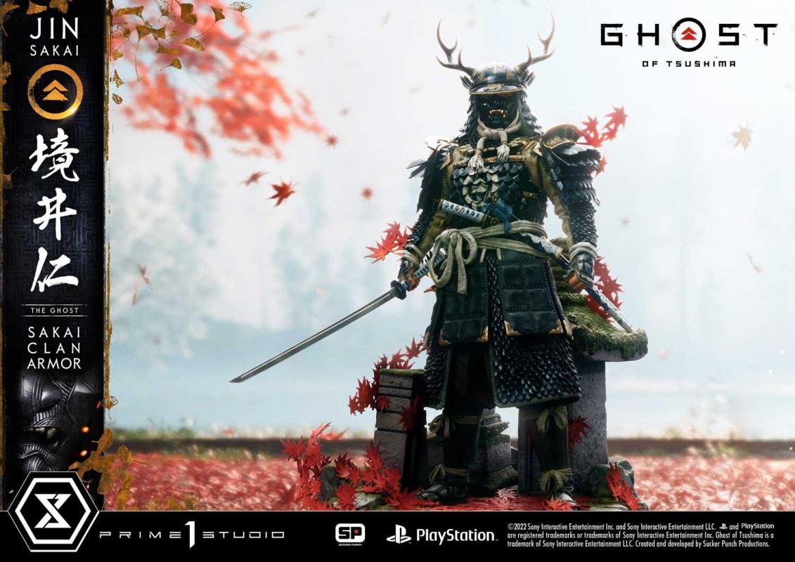 Ghost of Tsushima Jin Sakai, The Ghost Sakai Clan Armor DX Version