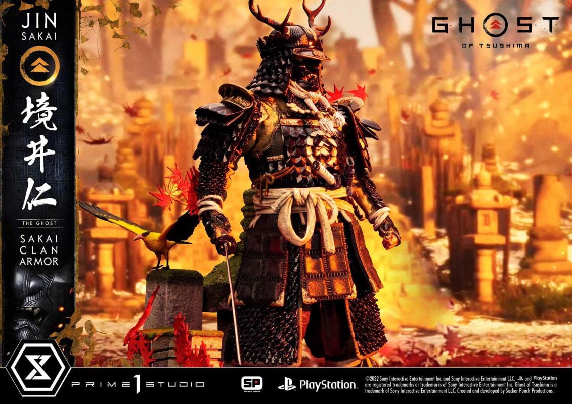Ghost of Tsushima Jin Sakai, The Ghost Sakai Clan Armor DX Version