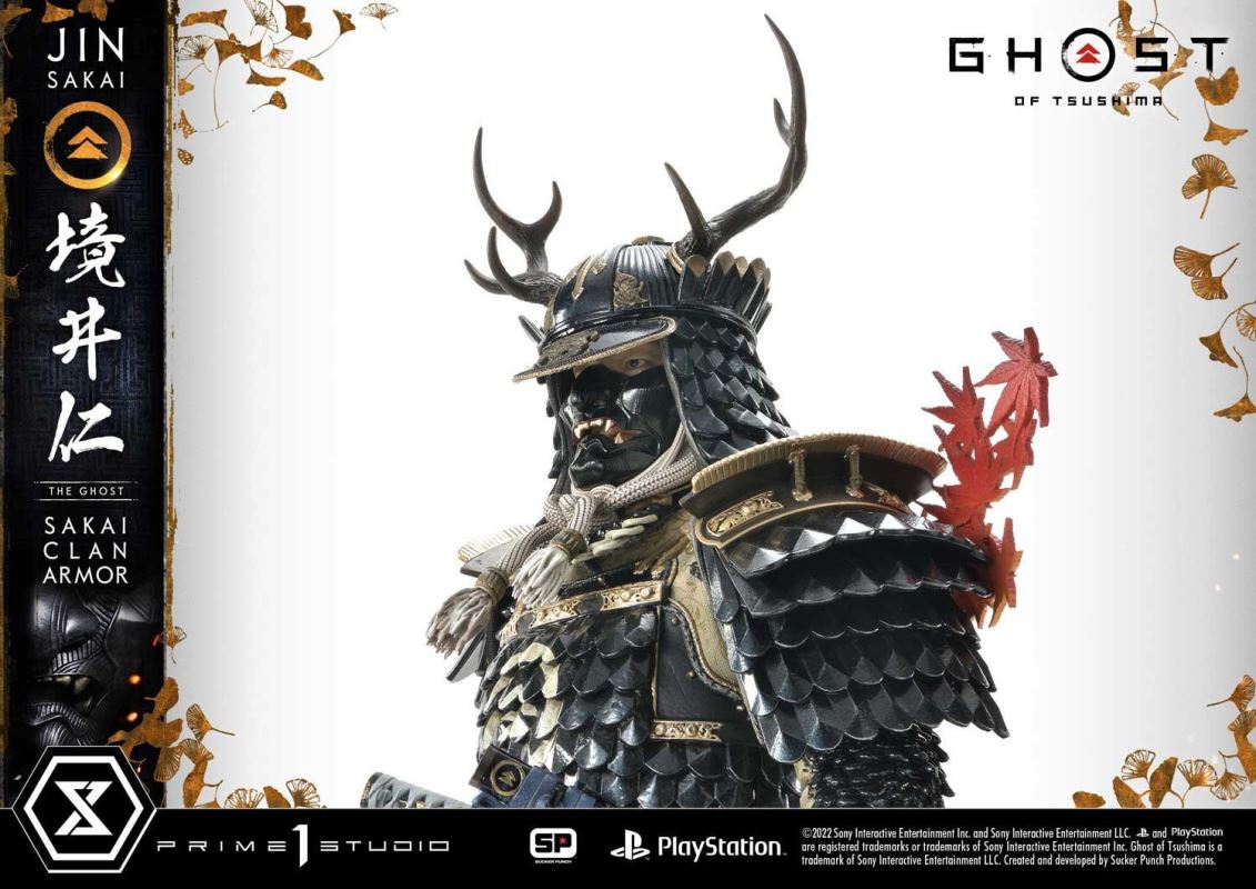 Ghost of Tsushima Jin Sakai, The Ghost Sakai Clan Armor DX Version