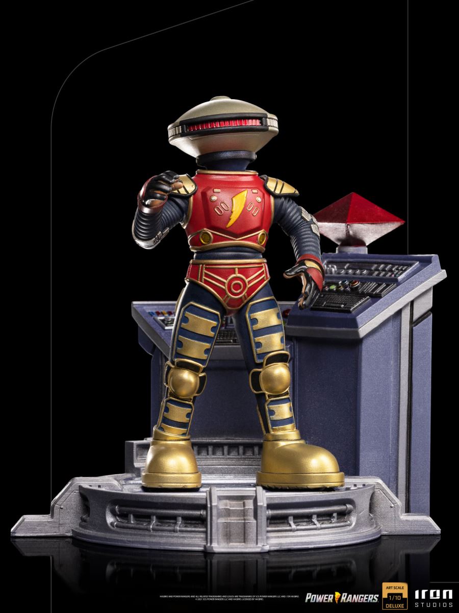Alpha 5 Deluxe - Mighty Morphin Power Rangers - Art Scale 1/10