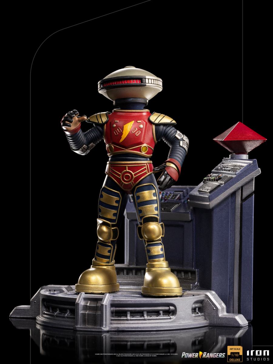 Alpha 5 Deluxe - Mighty Morphin Power Rangers - Art Scale 1/10