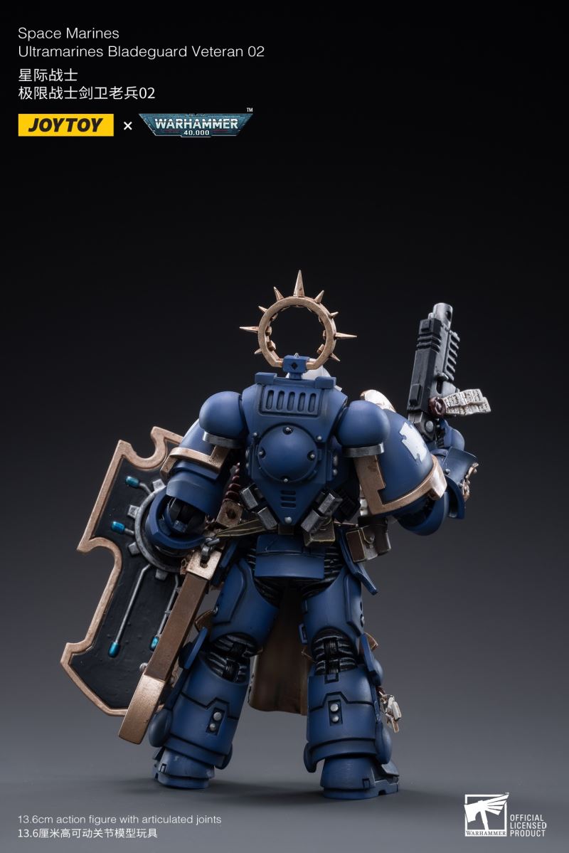 Space Marine - Ultramarine Sword Guard Veteran/Sergeant Prosimo Brothers 1/18