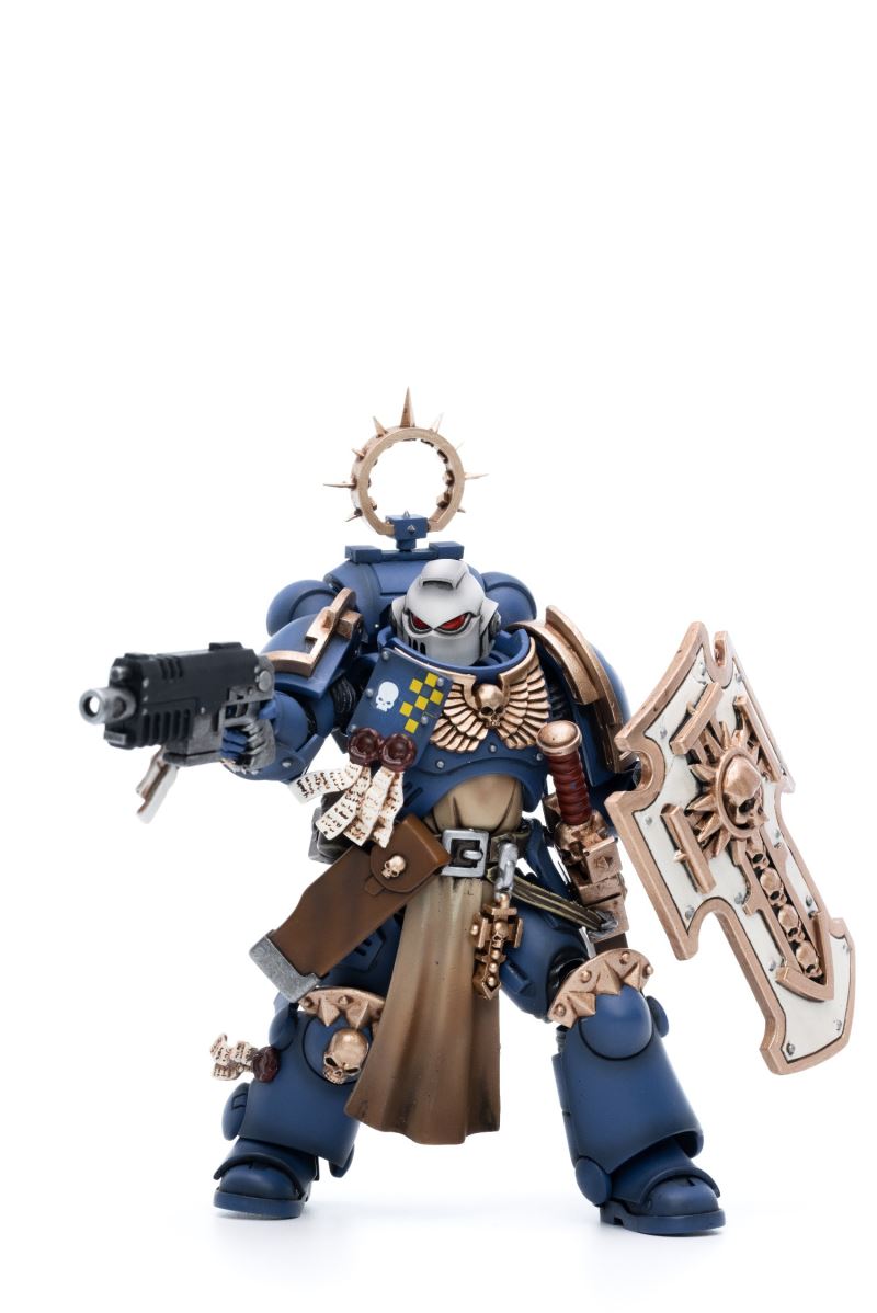 Space Marine - Ultramarine Sword Guard Veteran/Sergeant Prosimo Brothers 1/18