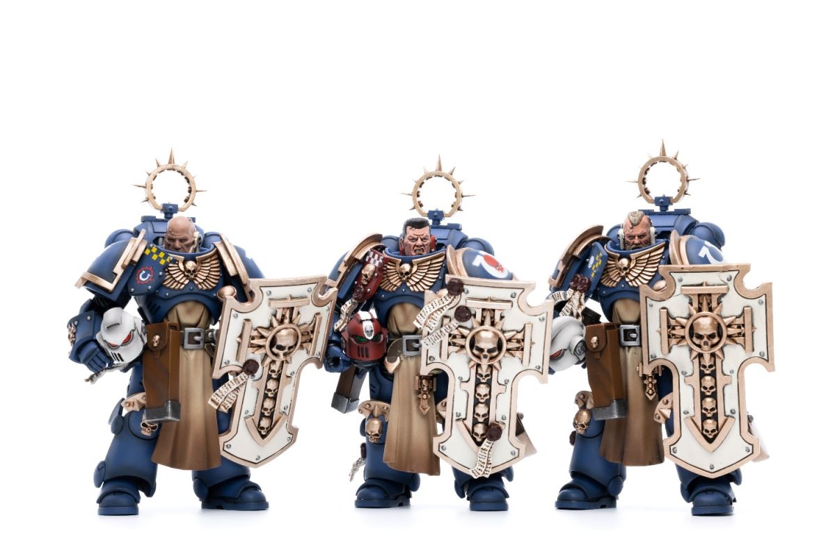 Space Marine - Ultramarine Sword Guard Veteran/Sergeant Prosimo Brothers 1/18
