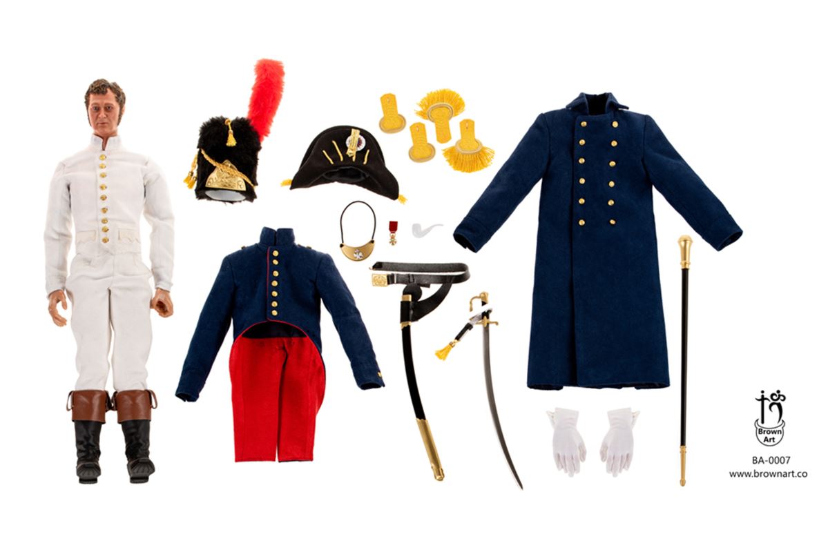 Brown Art BA-0007 1/6 SUBALTERN of THE FRENCH IMPERIAL GUARD 1810-1814