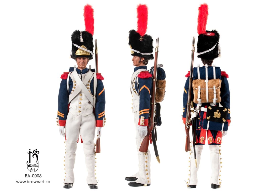 CORPORALS of THE FRENCH IMPERIAL GUARD 1812-1815 (BA-0008) 1/6
