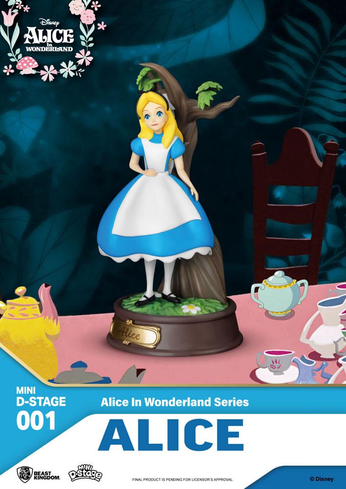 Alice in Wonderland Mini Diorama Stage Complete Set
