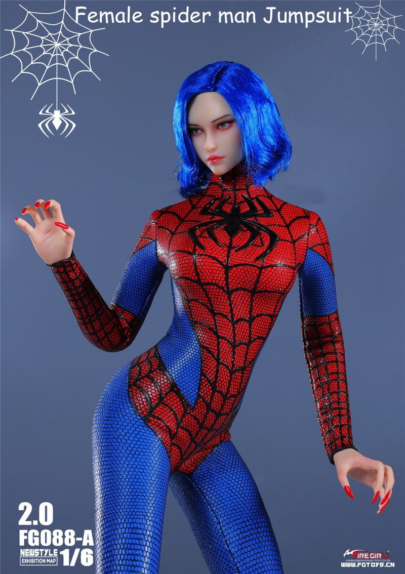 Soldier Spider Girl 2.0 Stretch Bodysuit (Two Colors) 1/6