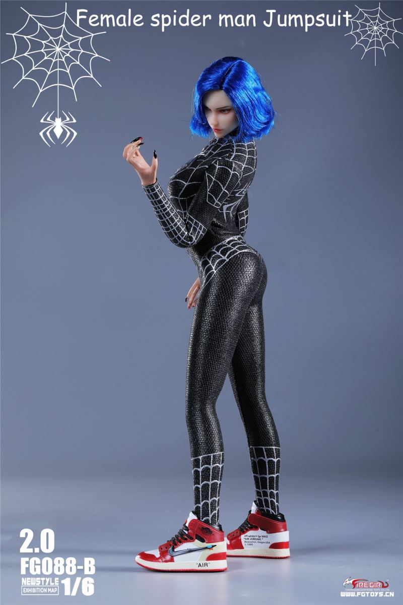 Soldier Spider Girl 2.0 Stretch Bodysuit (Two Colors) 1/6