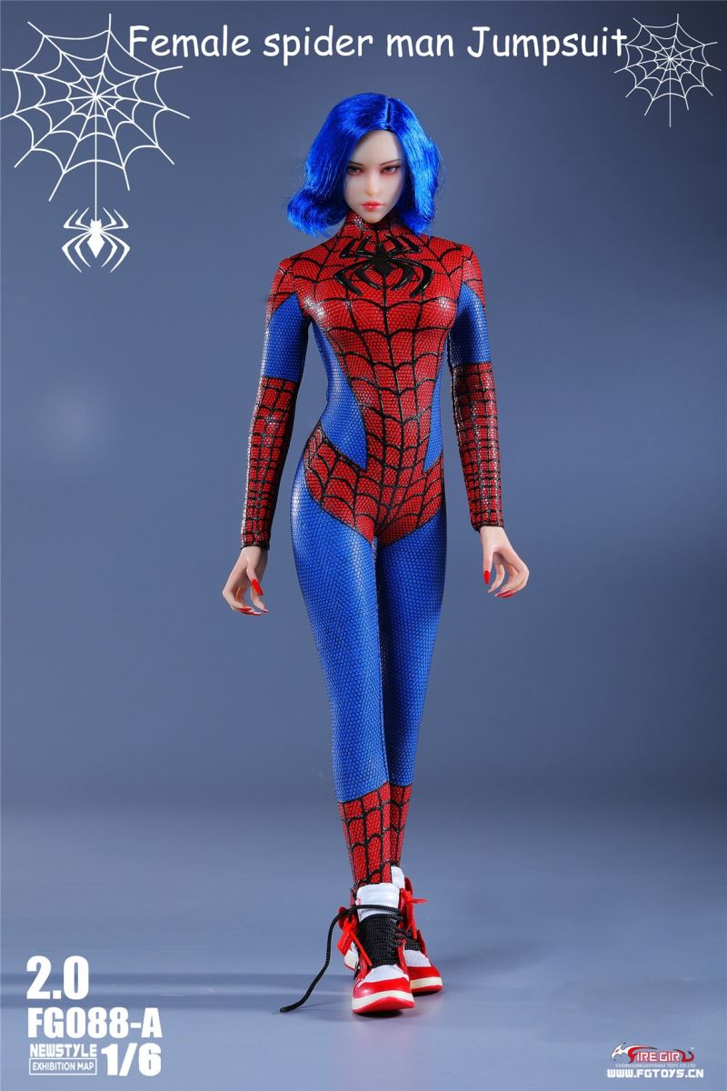 Soldier Spider Girl 2.0 Stretch Bodysuit (Two Colors) 1/6