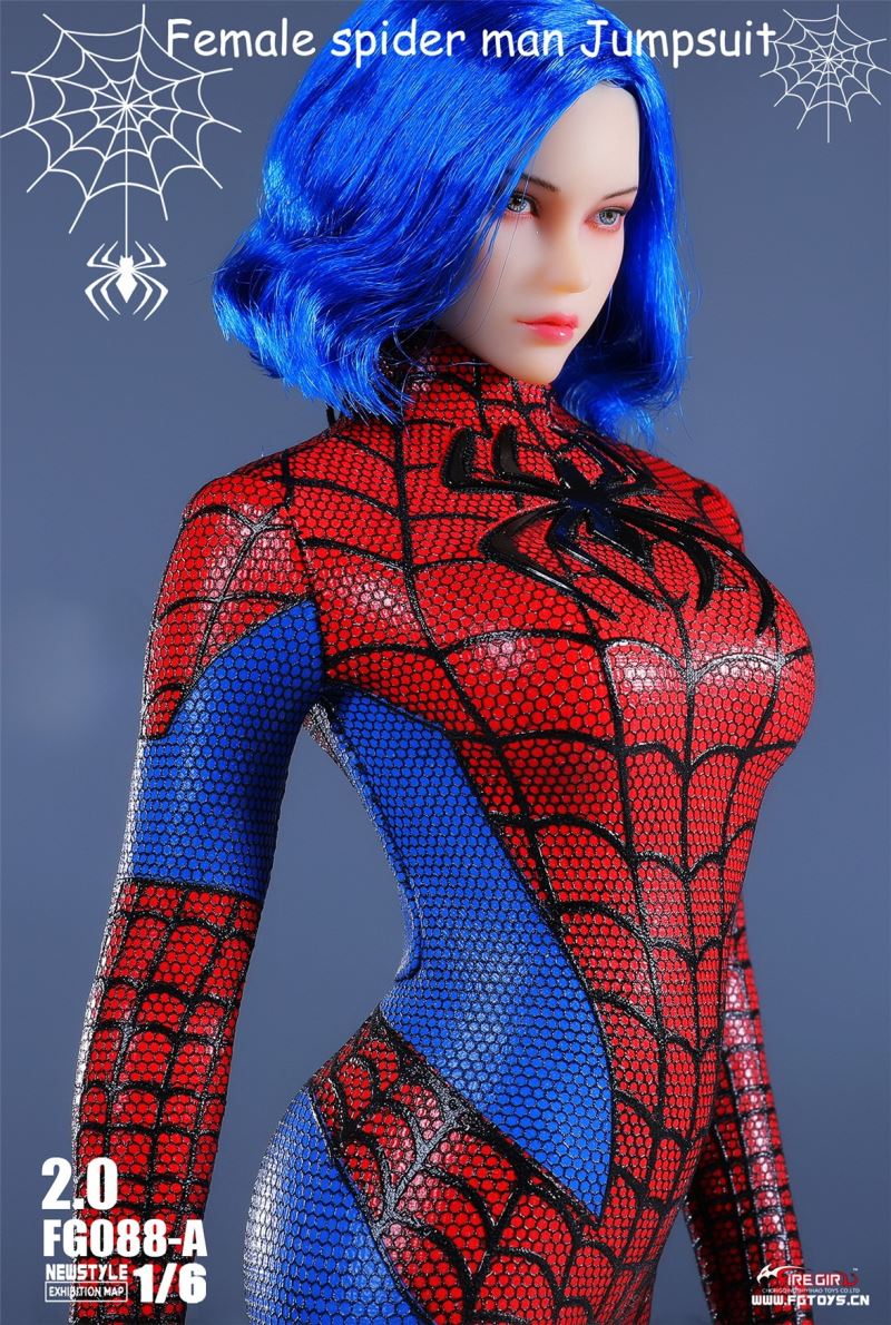 Soldier Spider Girl 2.0 Stretch Bodysuit (Two Colors) 1/6