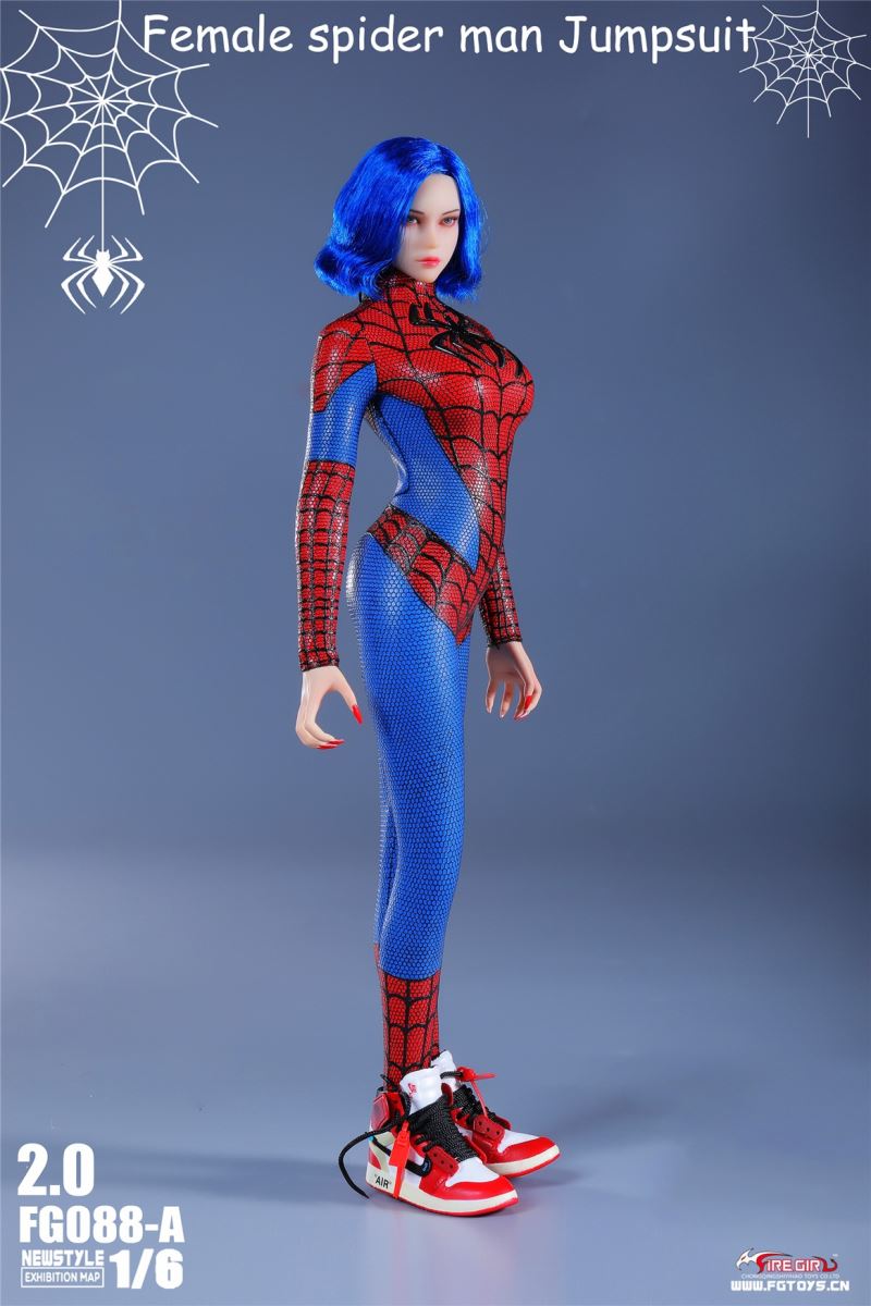 Soldier Spider Girl 2.0 Stretch Bodysuit (Two Colors) 1/6