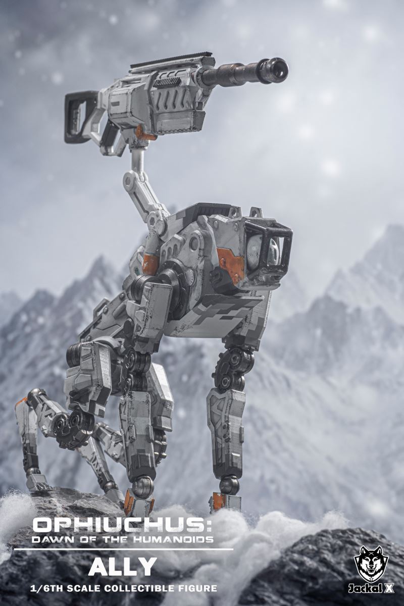 Future Sci-Fi Military- Tech Specialist Trevor Knights & Ally 1/6