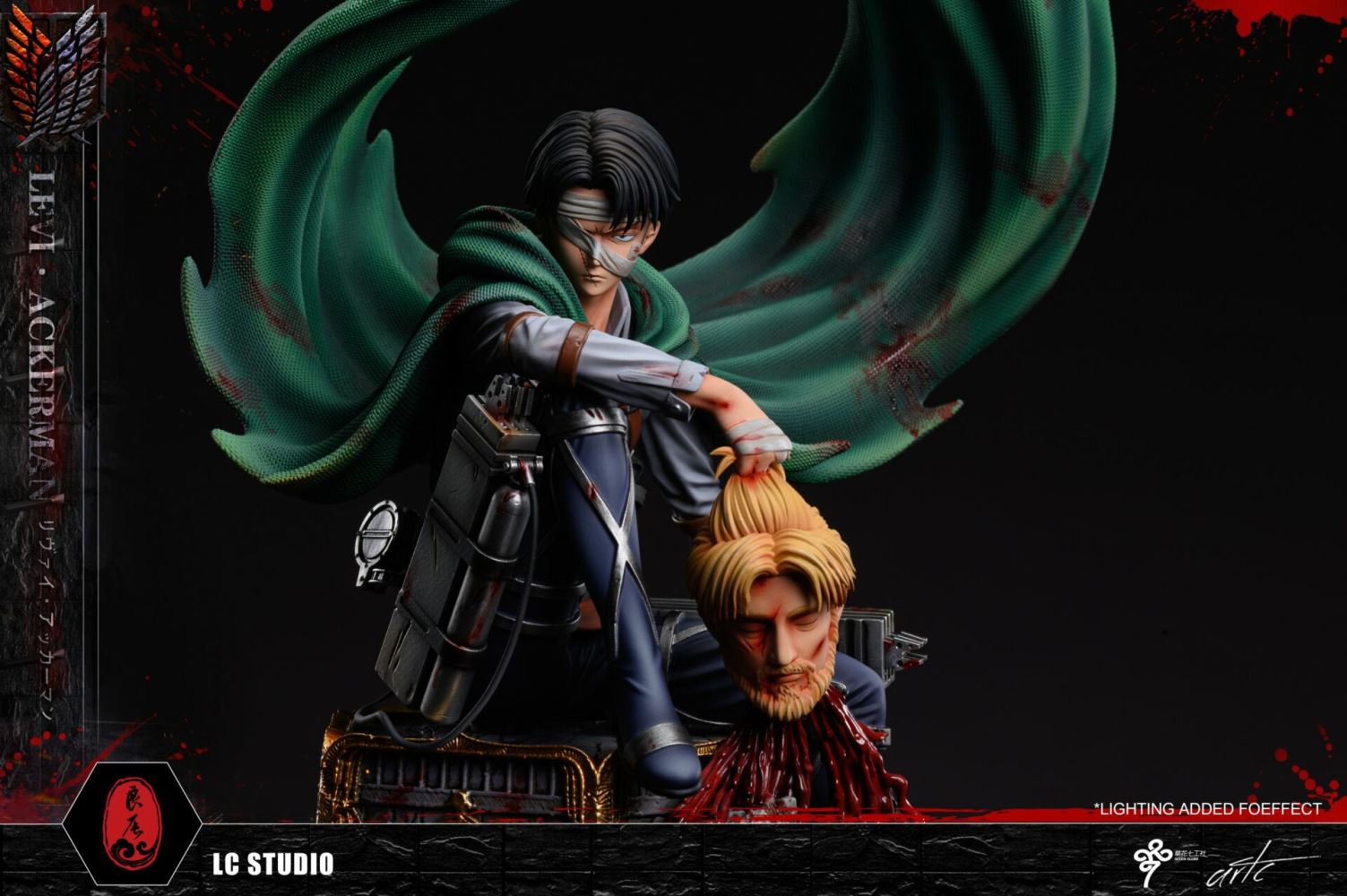 Seriously Injured Squad Captain Levi Ackerman - Attack On Titan