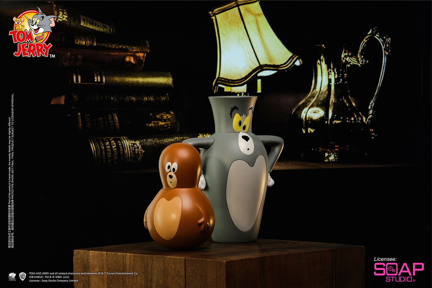 Vase Tom and Roly-Poly Jerry
