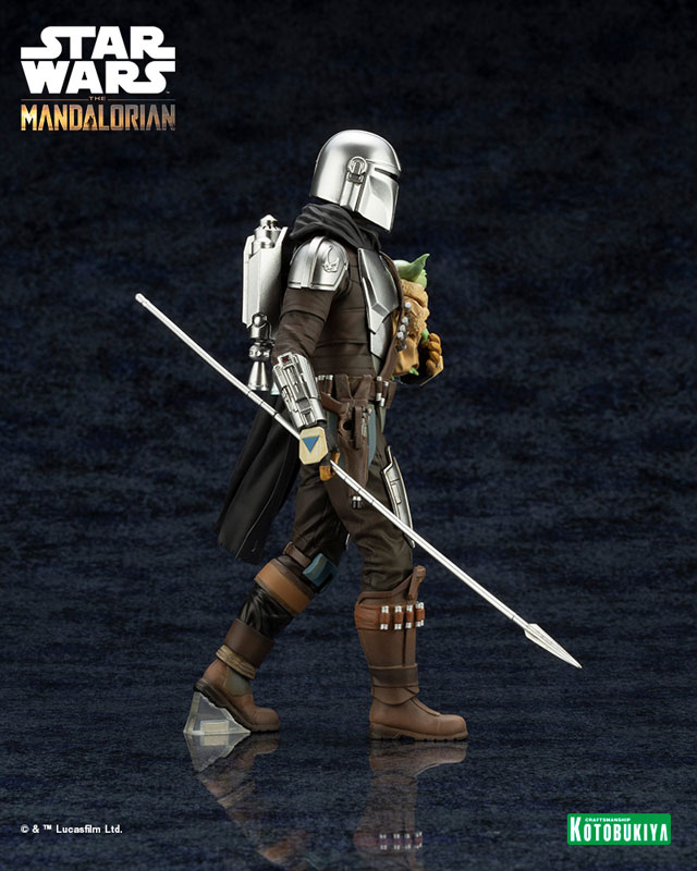 ARTFX+ Mandalorian Mandalorian & Grogu with Beskar Spear 1/10