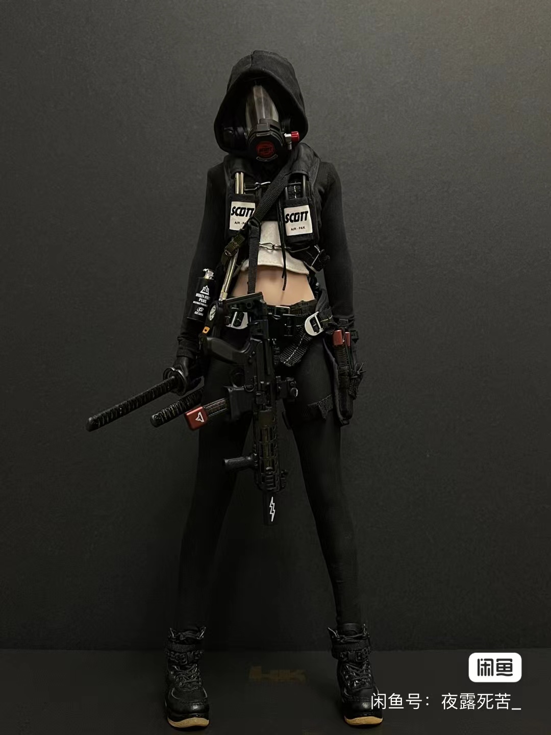 Punk Functional Style Women's Clothing 1/6