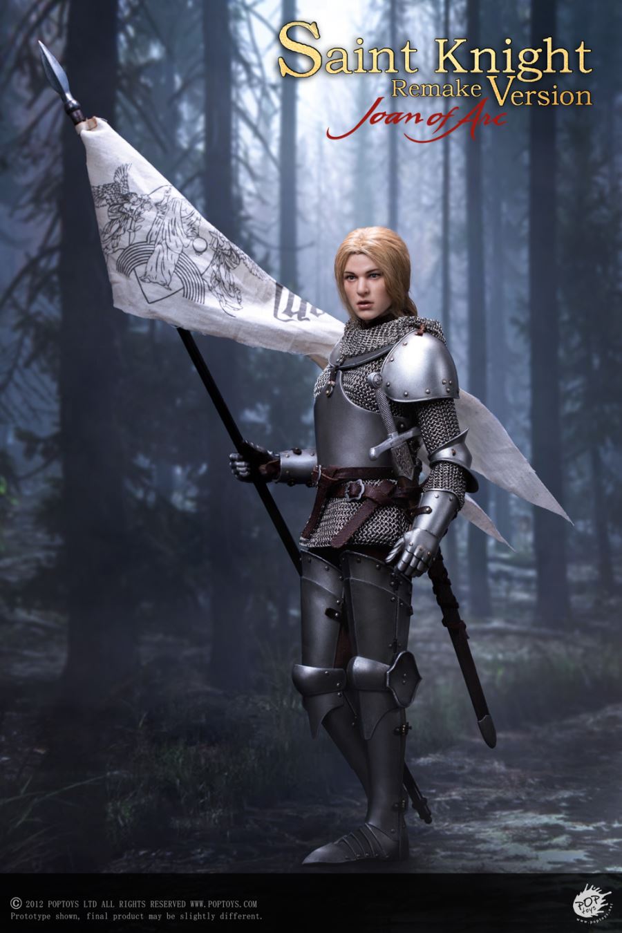 Joan of Arc 2.0 Commemorative Edition [2.5mm Handmade Chain Mail] 1/6