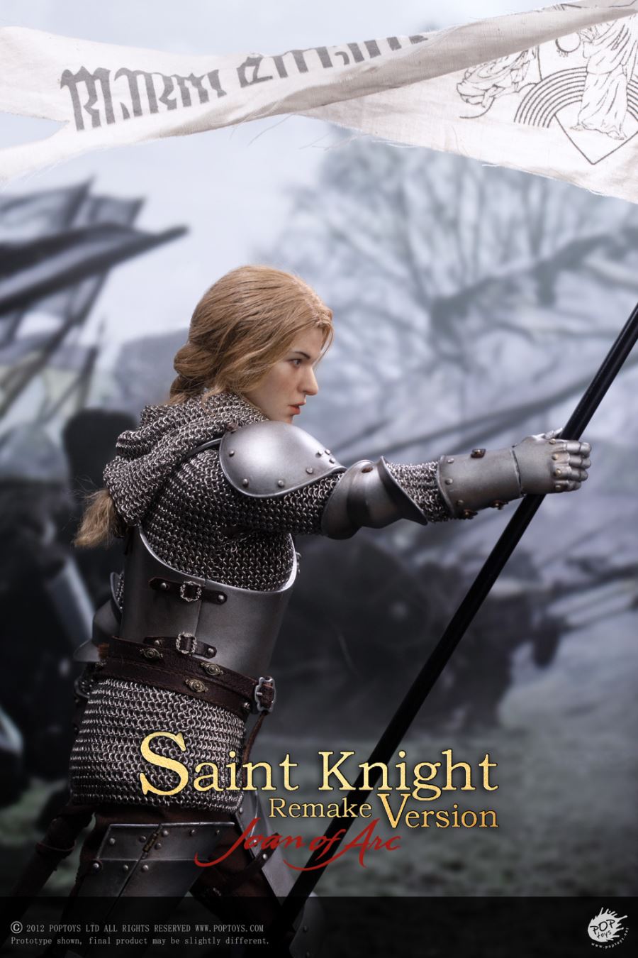 Joan of Arc 2.0 Commemorative Edition [2.5mm Handmade Chain Mail] 1/6