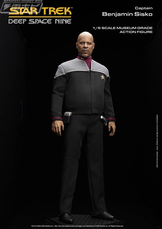 Hyper Realistic Action Figure Star Trek Deep Space Nine (DS9) Benjamin Cisco EX ver
