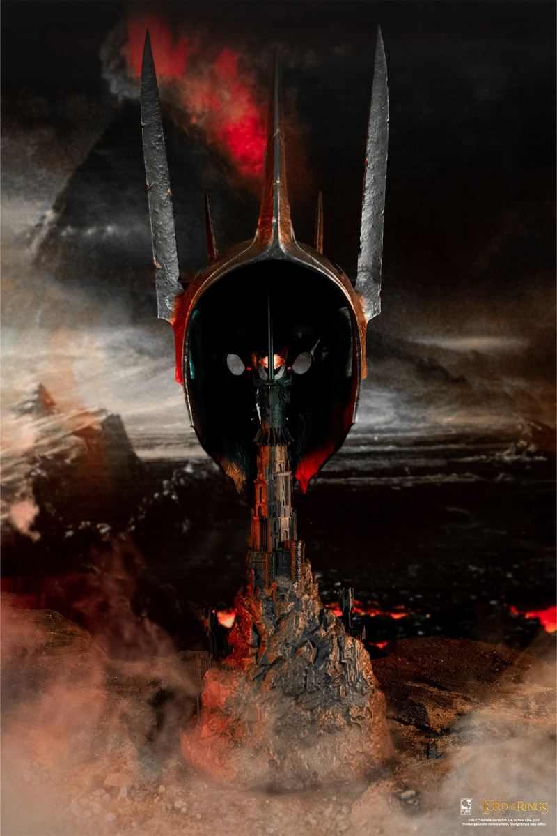 Lord of the Rings - Dark Lord Sauron/Sauron Helmet/Crown Statue 