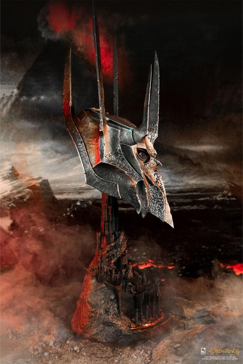 Lord of the Rings - Dark Lord Sauron/Sauron Helmet/Crown Statue 