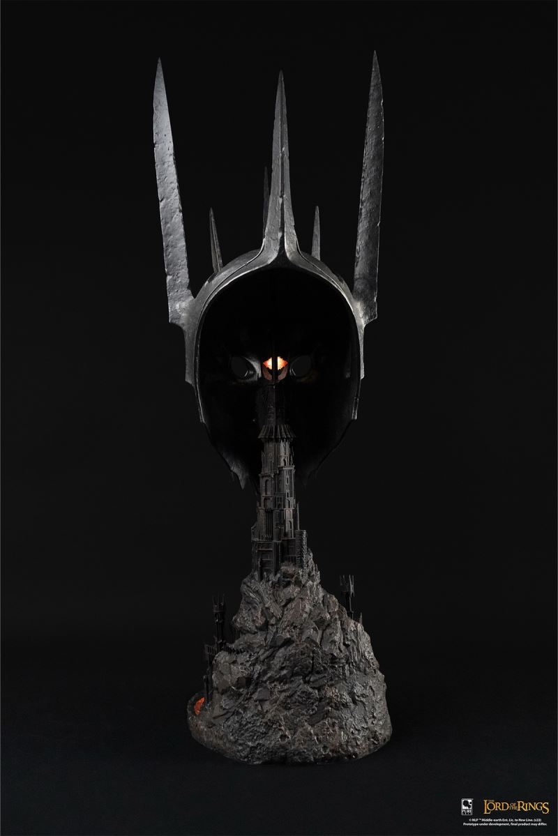 Lord of the Rings - Dark Lord Sauron/Sauron Helmet/Crown Statue 