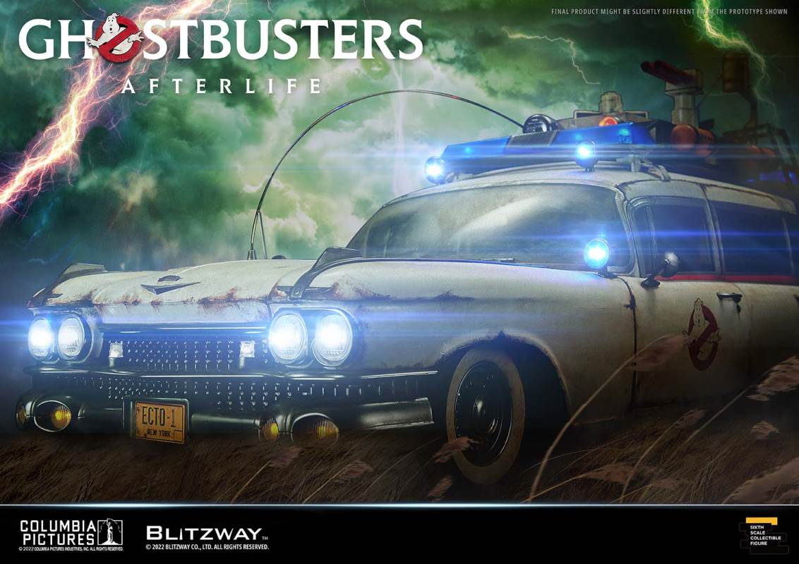 Ghostbusters: Afterlife 2022 Movie Version ECTO-1 1/6