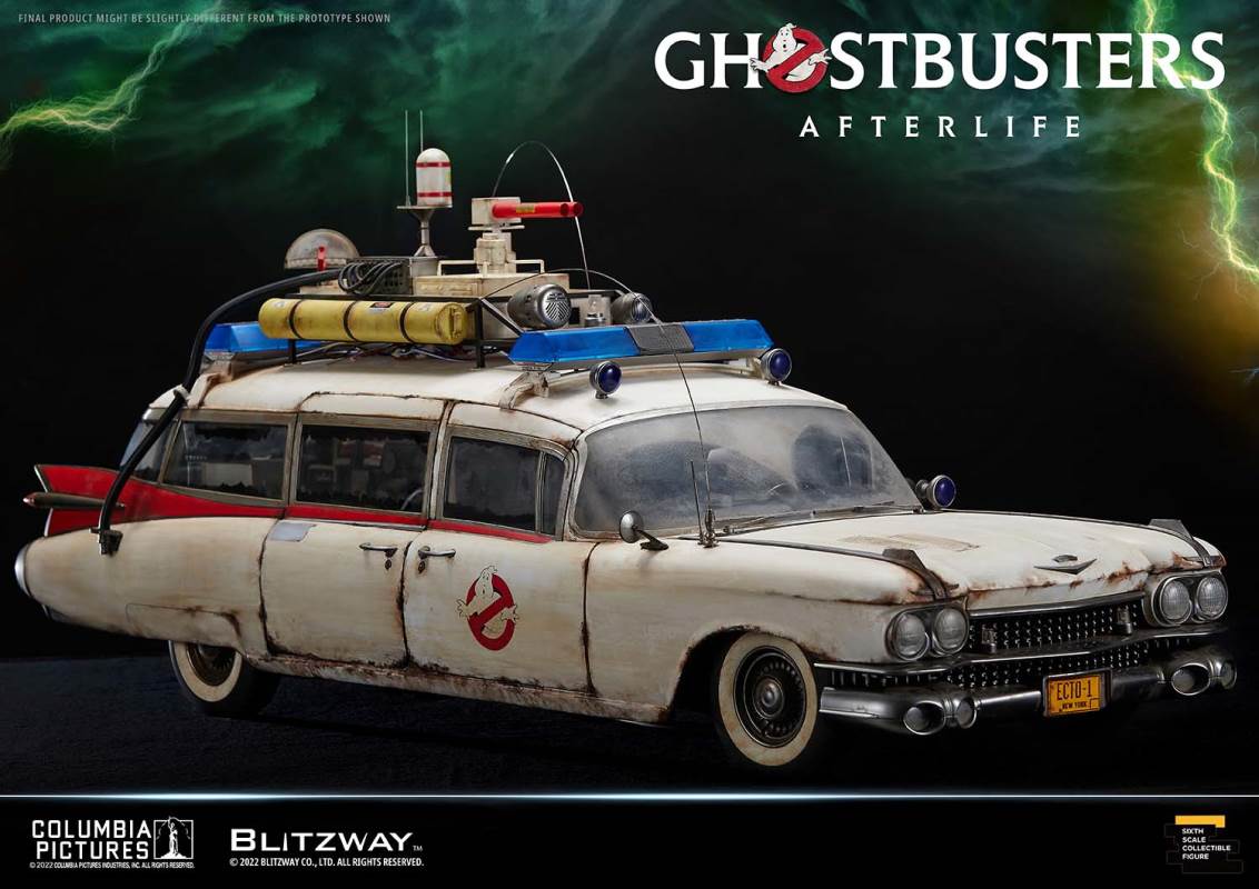 Ghostbusters: Afterlife 2022 Movie Version ECTO-1 1/6