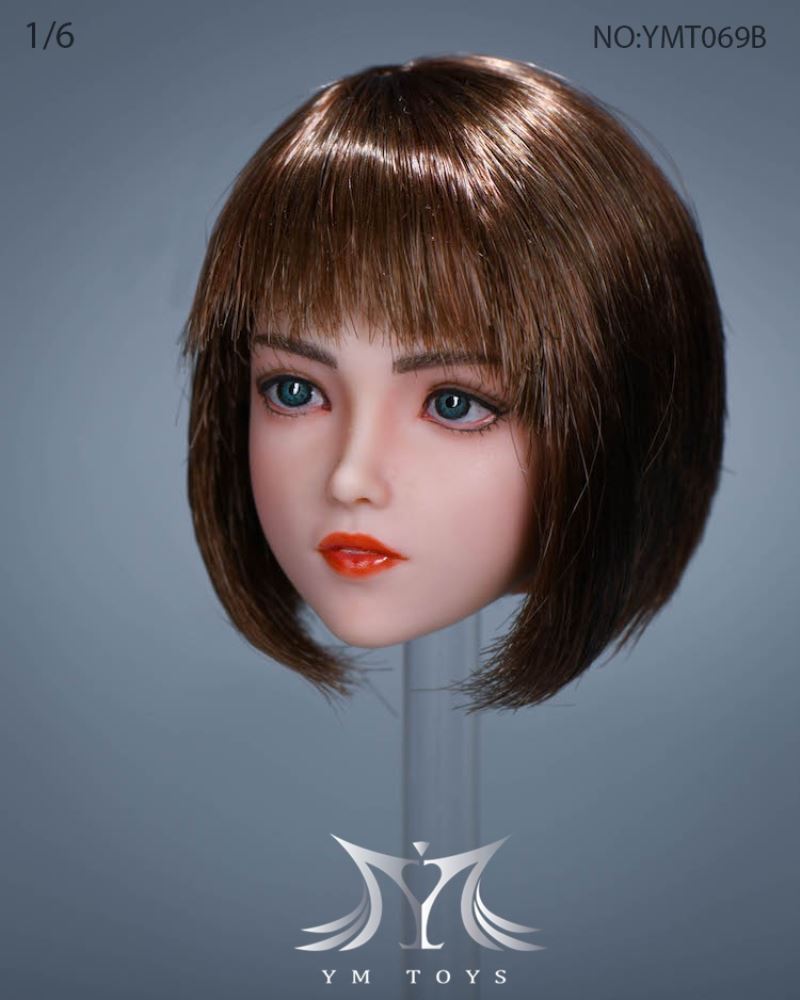 female head carving pomelo chrysanthemum Xiao Cang 1/6