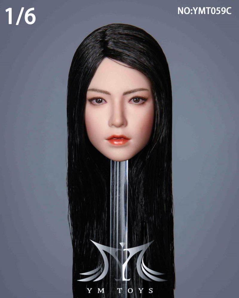 female head carving pomelo chrysanthemum Xiao Cang 1/6