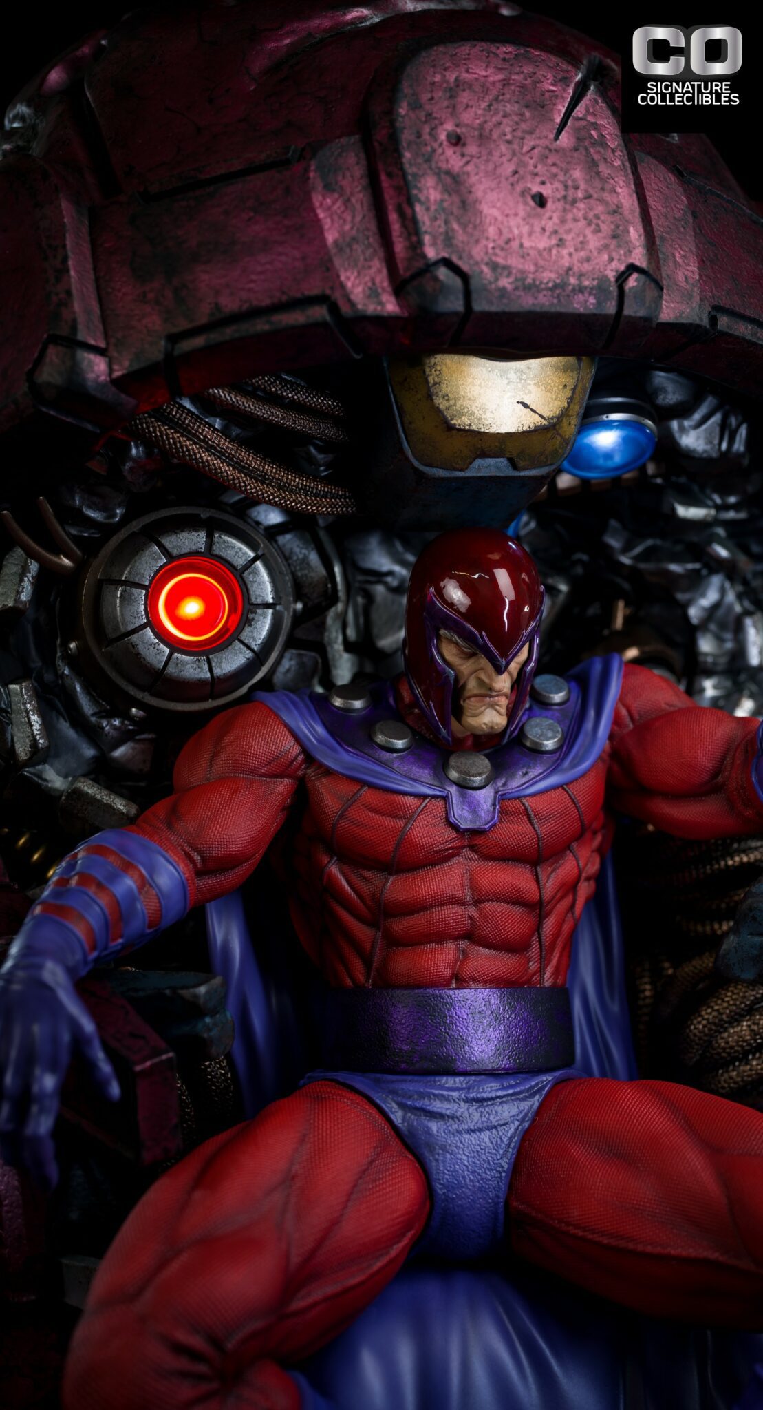 Magneto on Thron