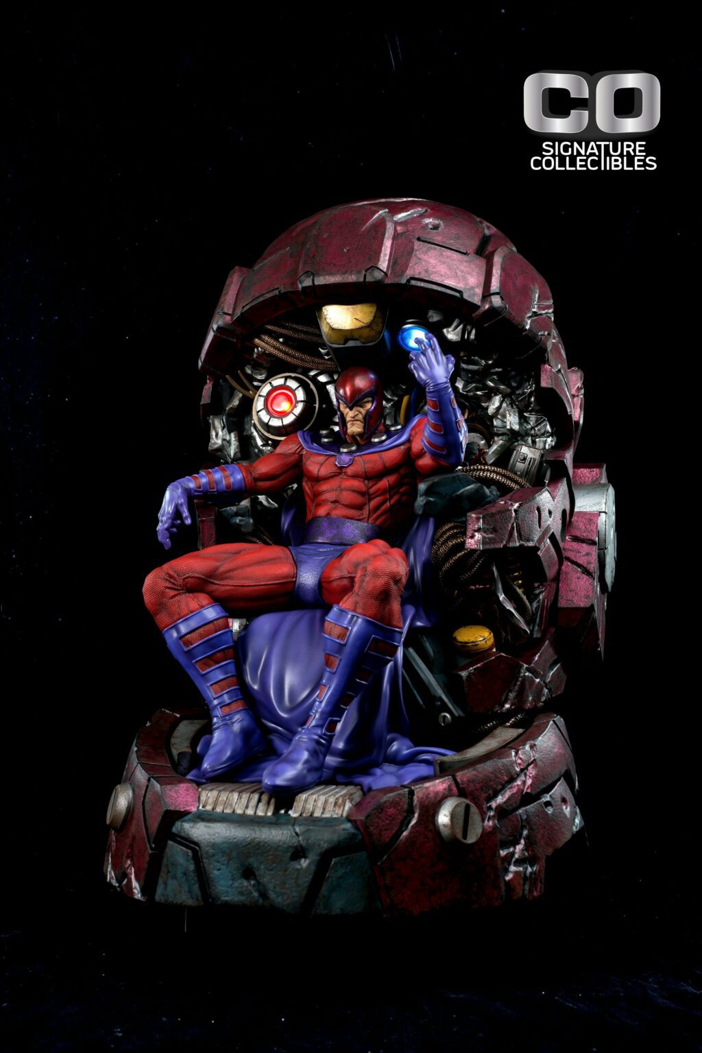 Magneto on Thron