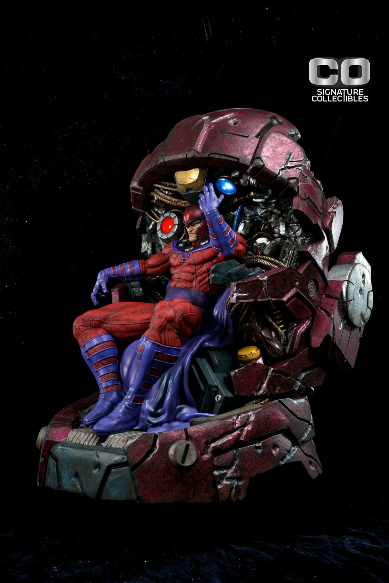 Magneto on Thron