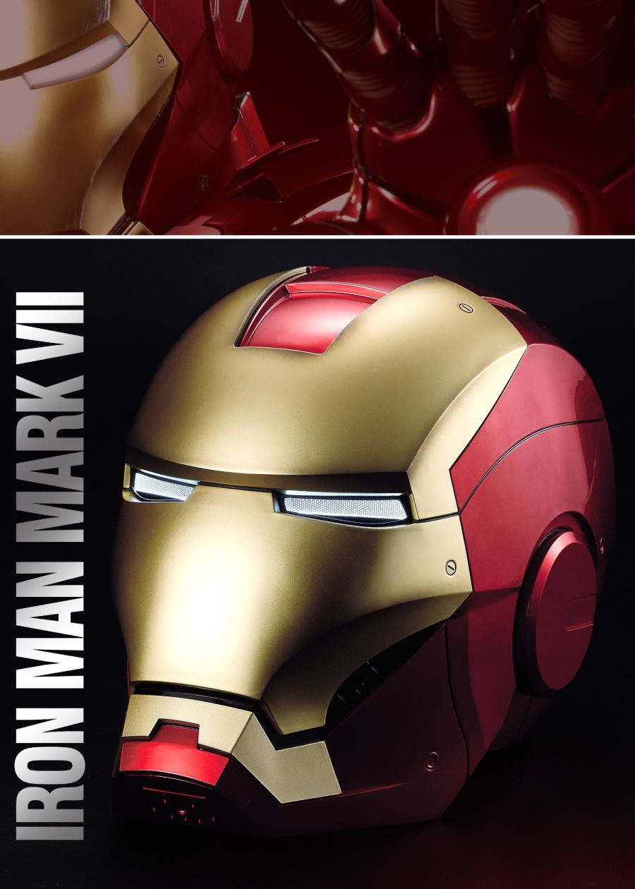 Killerbody Bluetooth Speaker Iron Man MK7 Helmet 1/1