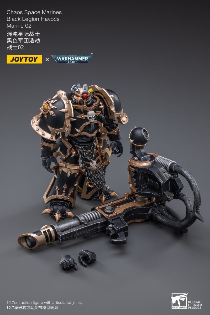 Warhammer 40000 Black Legion Havoc Squad