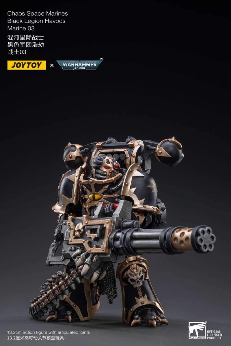 Warhammer 40000 Black Legion Havoc Squad