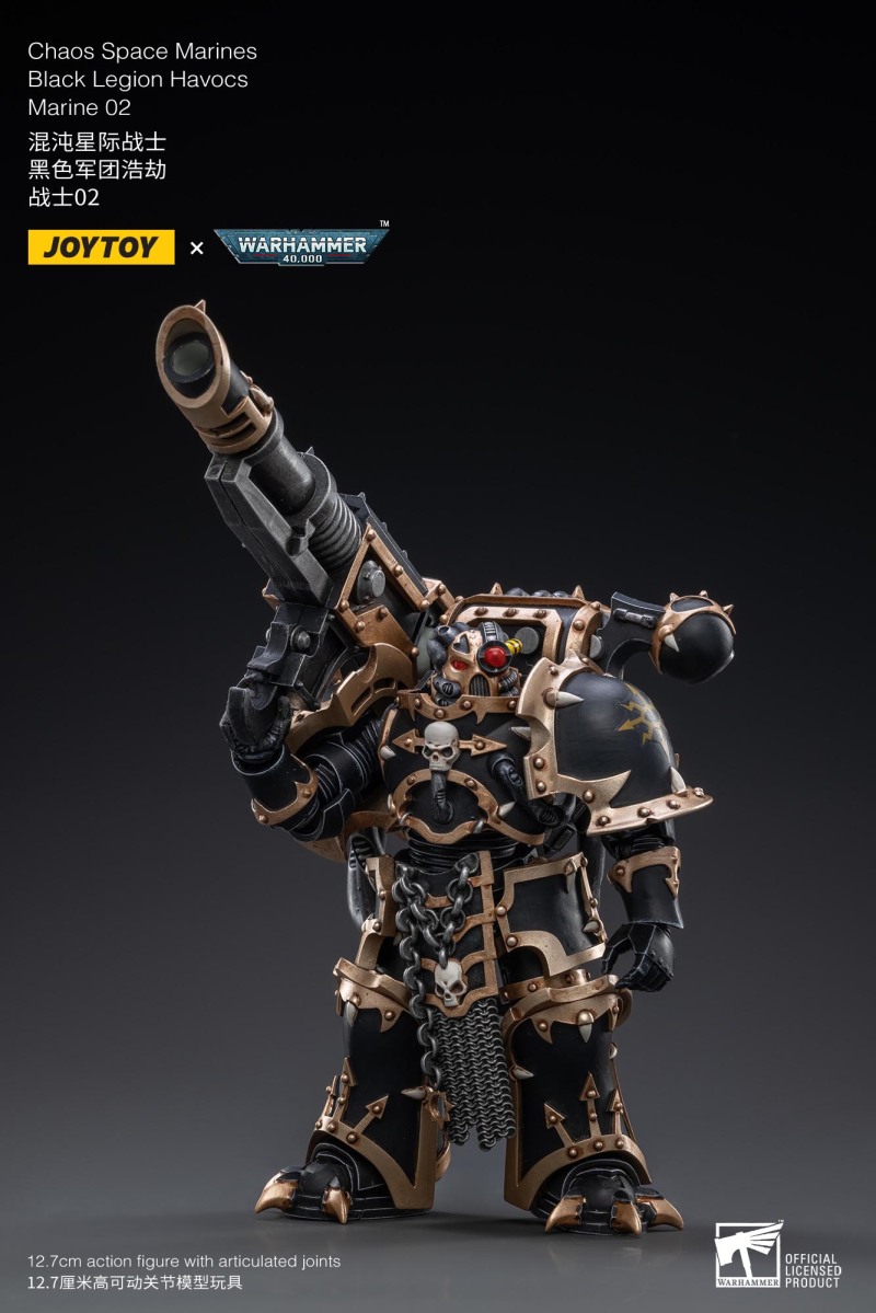 Warhammer 40000 Black Legion Havoc Squad