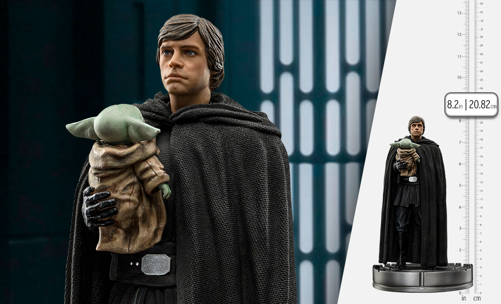 Luke Skywalker and Grogu