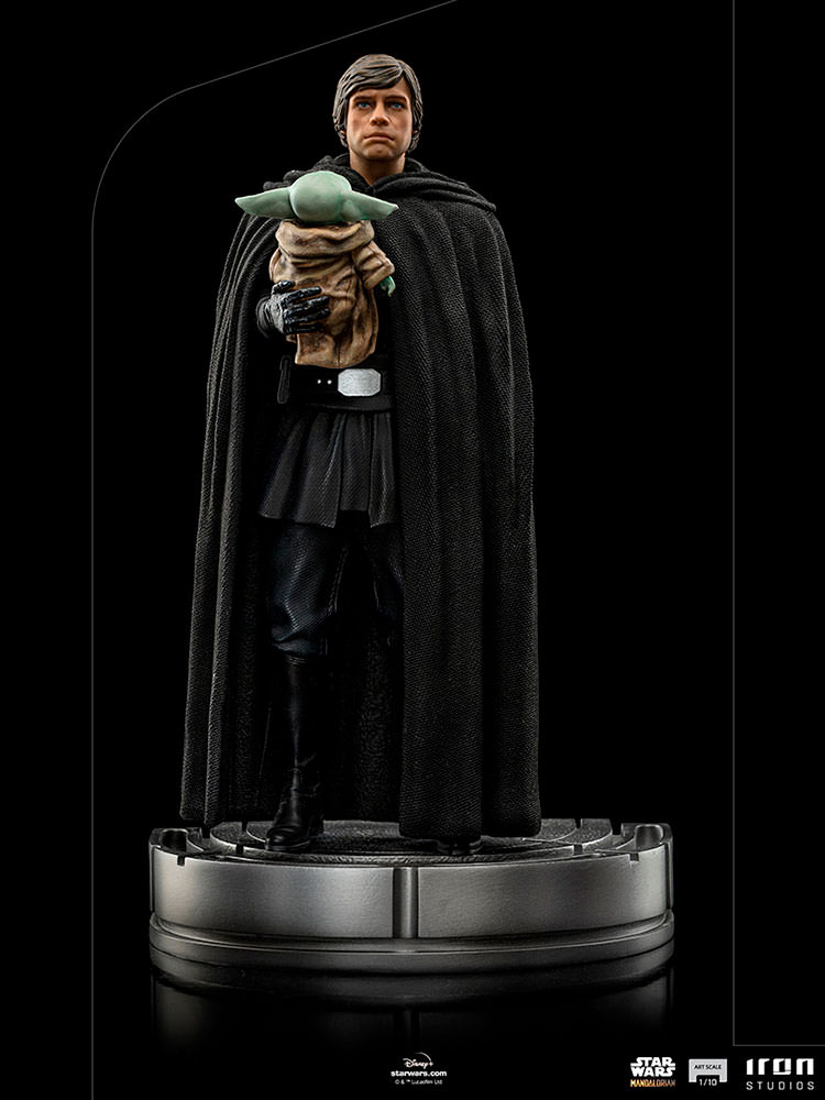 Luke Skywalker and Grogu