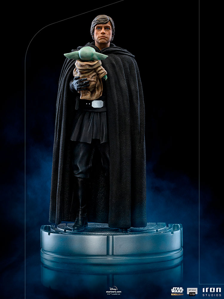 Luke Skywalker and Grogu