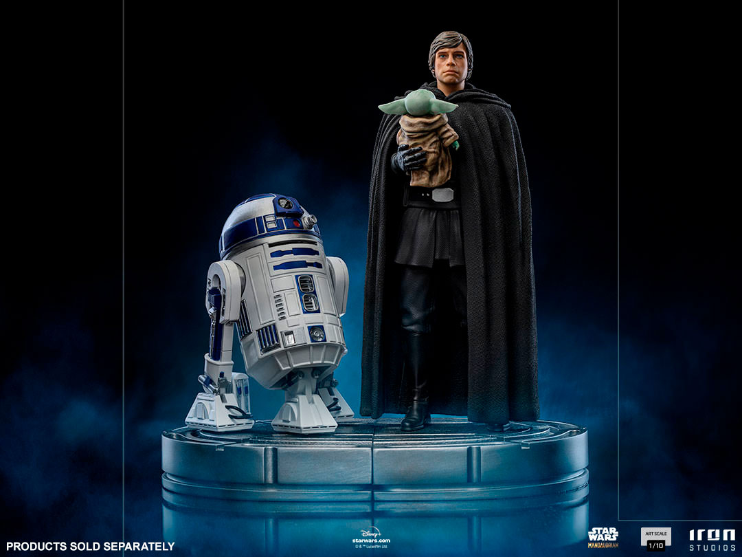 Luke Skywalker and Grogu