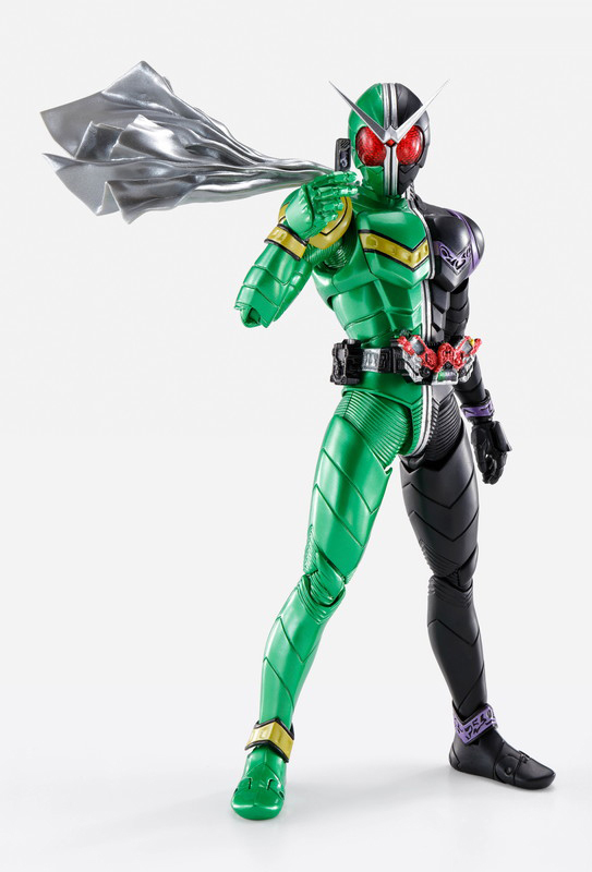 SHFiguarts (true bone carving method) Kamen Rider W Cyclone Joker Futo Detective Animation Memorial