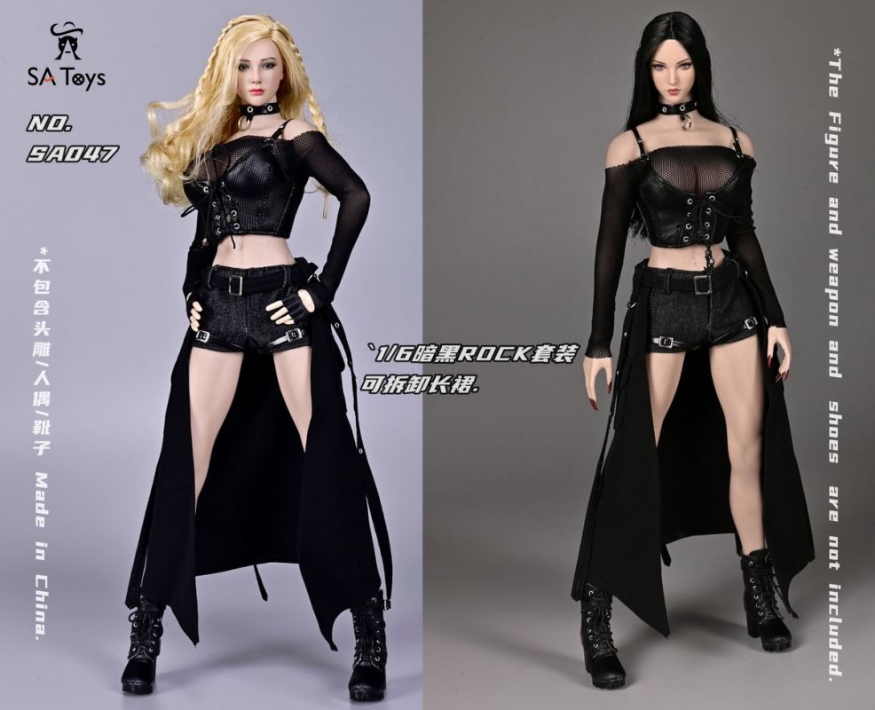 Diablo ROCK Set / Heavy Industry Set / Female Agent Set