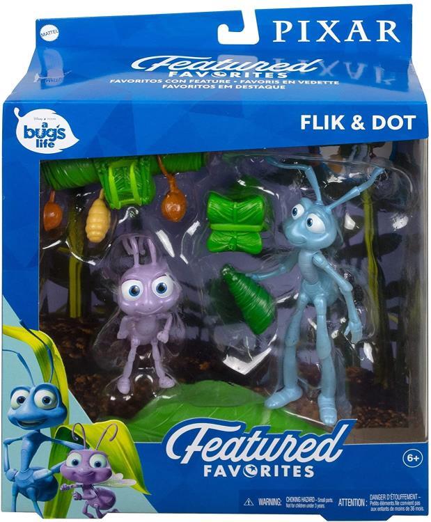A Bug's Life Featured Favorites Flik & Dot Figures