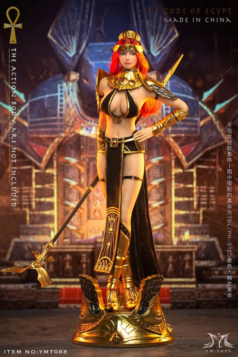 Egyptian Goddess Nut Action Female Soldier 1/6