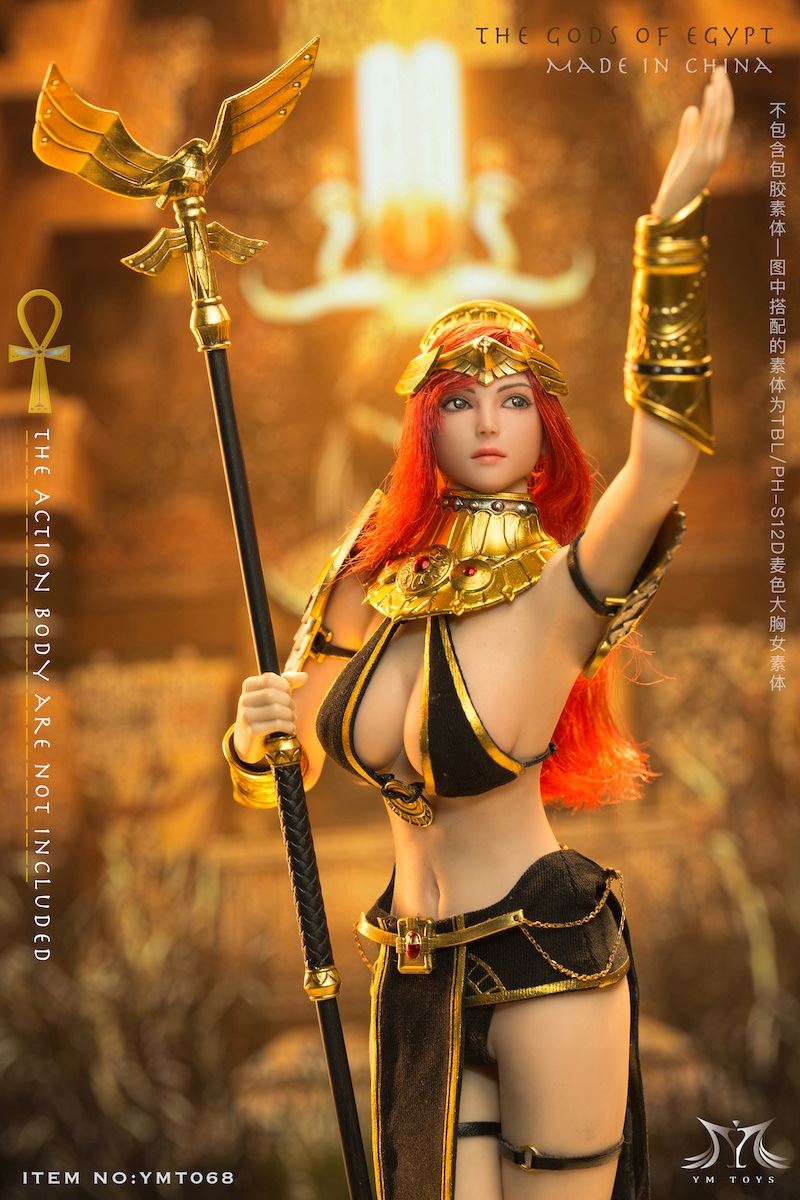 Egyptian Goddess Nut Action Female Soldier 1/6