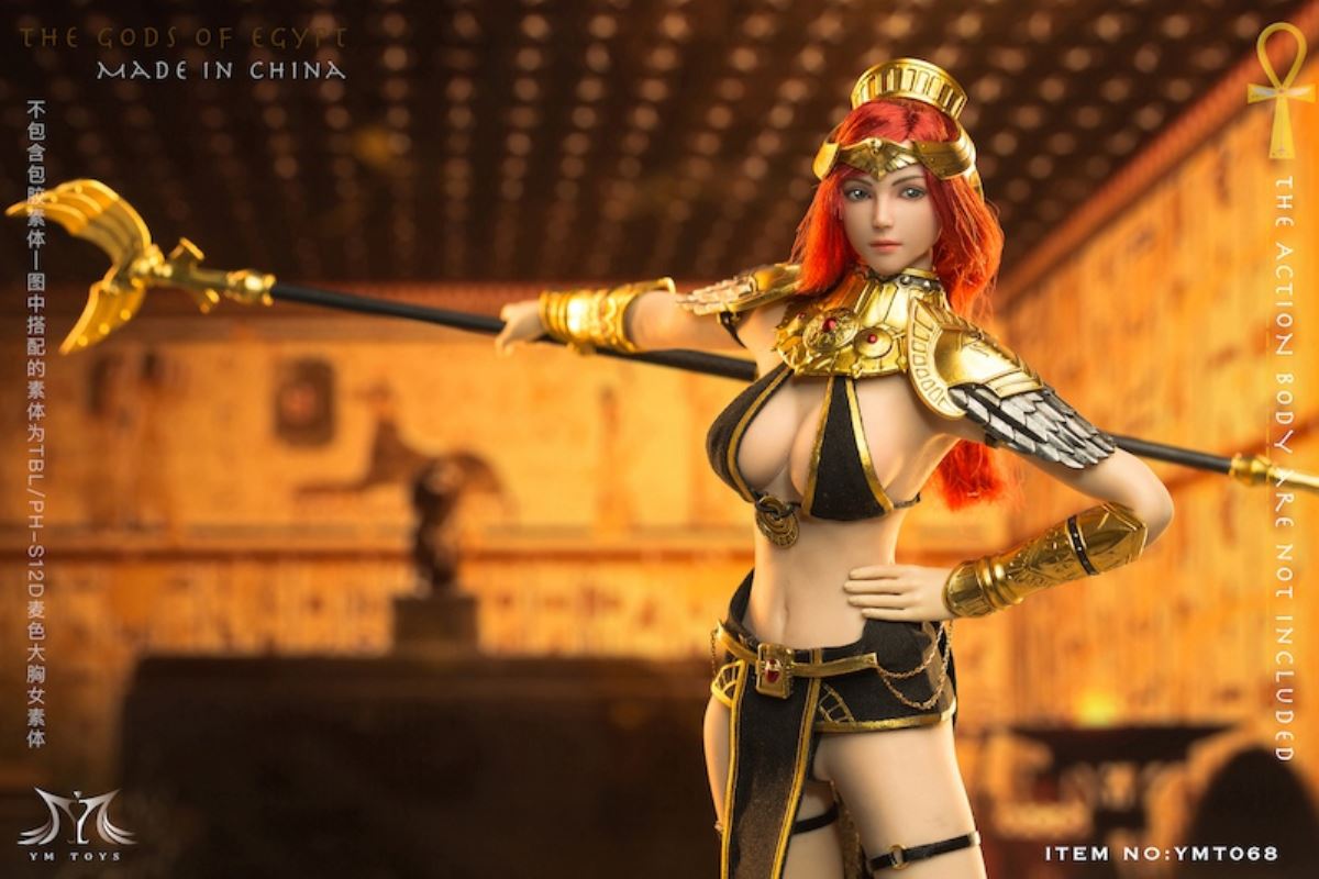 Egyptian Goddess Nut Action Female Soldier 1/6