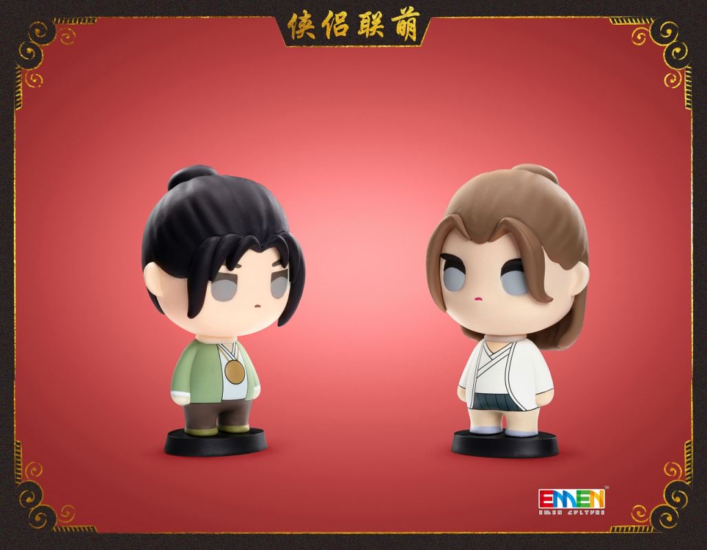 Westward Journey Lianmeng Q Version Master and Apprentice Set & Heroes Lianmeng Q Version Couple Set